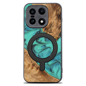 Etui Bewood Unique do OnePlus 15 - Turquoise z MagSafe