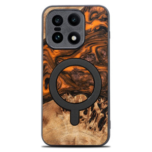 Etui Bewood Unique do OnePlus 15 - Orange z MagSafe