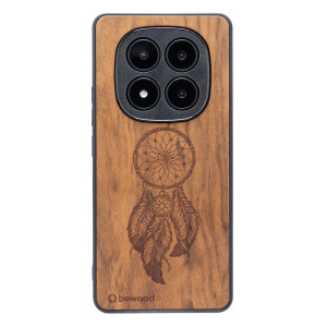 Drewniane Etui Bewood do Xiaomi Redmi Note 15 Pro 5G ŁAPACZ SNÓW IMBUIA