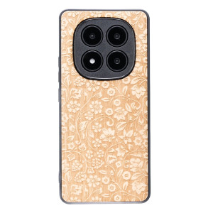 Drewniane Etui Bewood do Xiaomi Redmi Note 15 Pro 5G KWIATY POLNE ANIEGRE