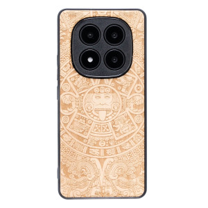 Drewniane Etui Bewood do Xiaomi Redmi Note 15 Pro Plus 5G KALENDARZ AZTECKI ANIEGRE