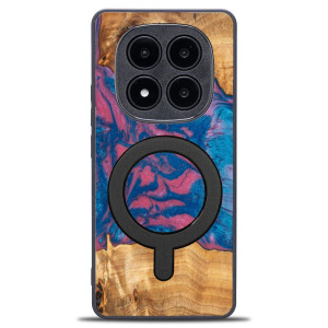 Etui Bewood Unique do Xiaomi Redmi Note 15 Pro 5G - Neons - Vegas z MagSafe