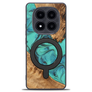 Etui Bewood Unique do Xiaomi Redmi Note 15 Pro Plus 5G - Turquoise z MagSafe
