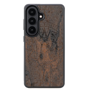 Drewniane Etui Bewood do Samsung Galaxy A37 5G KALENDARZ AZTECKI ZIRICOTE