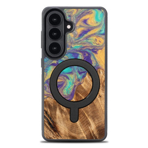 Etui Bewood Unique do Samsung Galaxy A37 5G - Planets - Merkury z MagSafe