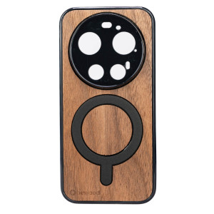 Drewniane Etui Bewood do Xiaomi 17 Ultra ORZECH AMERYKAŃSKI z MagSafe