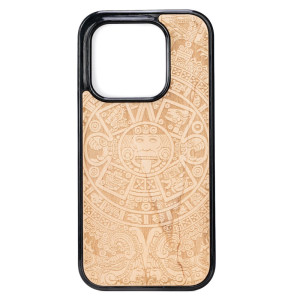 Drewniane Etui Bewood do Xiaomi 17 KALENDARZ AZTECKI ANIEGRE