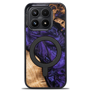 Etui Bewood Unique do Xiaomi 17 - Violet z MagSafe