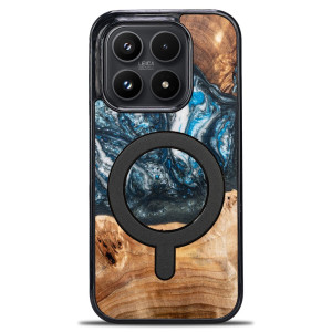 Etui Bewood Unique do Xiaomi 17 - Planets - Ziemia z MagSafe