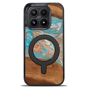 Etui Bewood Unique do Xiaomi 17 - Planets - Saturn z MagSafe