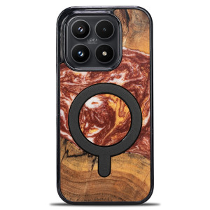 Etui Bewood Unique do Xiaomi 17 - Planets - Mars z MagSafe