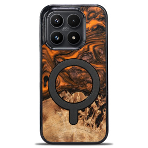 Etui Bewood Unique do Xiaomi 17 - Orange z MagSafe