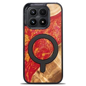 Etui Bewood Unique do Xiaomi 17 - Neons - Paris z MagSafe