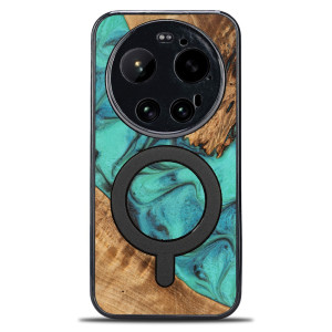 Etui Bewood Unique do Xiaomi 17 Ultra - Turquoise z MagSafe