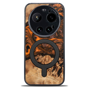 Etui Bewood Unique do Xiaomi 17 Ultra - Orange z MagSafe