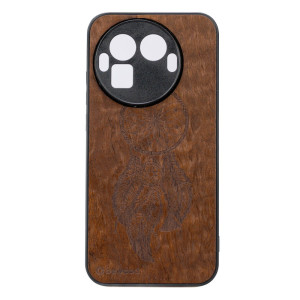 Drewniane Etui Bewood do Realme GT 8 Pro ŁAPACZ SNÓW IMBUIA