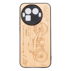 Drewniane Etui Bewood do Realme GT 8 Pro HARLEY PATENT ANIEGRE