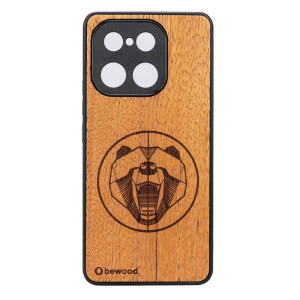 Drewniane Etui Bewood do Realme 16 Pro 5G NIEDŹWIEDŹ MERBAU