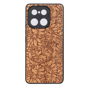 Drewniane Etui Bewood do Realme 16 Pro 5G LIŚCIE JABŁOŃ