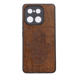 Drewniane Etui Bewood do Realme 16 Pro 5G HAMSA IMBUIA