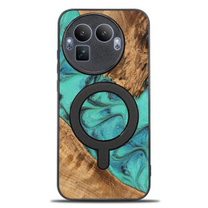 Etui Bewood Unique do Realme GT 8 Pro - Turquoise z MagSafe