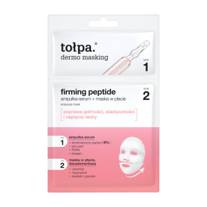 Tołpa Ujędrniająca maska w płacie z ampułką - serum