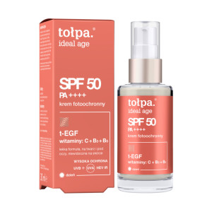 Tołpa Odmładzający krem do twarzy z filtrem SPF 50