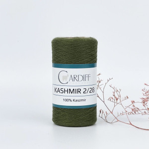 Włóczka Kashmir 2/28 - 180 Jungle - 100% kaszmir