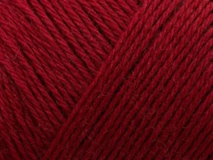 Włóczka Arwetta 139 Deep red - głęboka czerwień 50g (Filcolana)