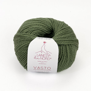 Włóczka Vasto 010 szałwia ( Laines du Nord )