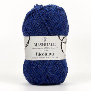 Włóczka Mashdale 337 Bright Cobalt - kobaltowy ( Filcolana )