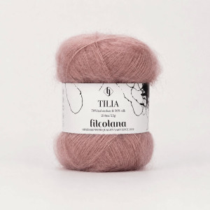 Włóczka Tilia 373 Vintage Rose - zgaszony róż (Filcolana)
