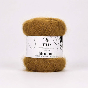 Włóczka Tilia 136 Mustard - musztardowy (Filcolana)