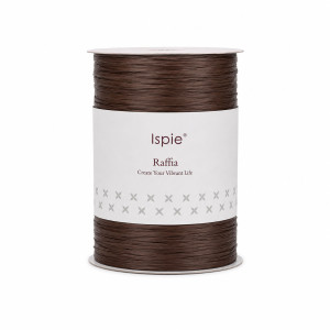 Rafia Ispie 156 Chocolate - 100% wiskoza 250 m