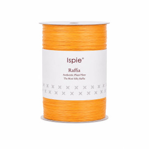 Rafia Ispie D35 Apricot - 100% wiskoza 250 m