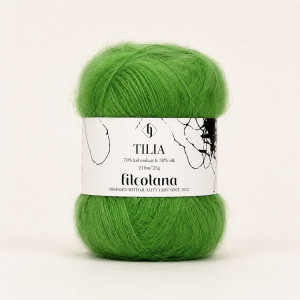 Włóczka Tilia 279 Juicy Green - soczysta zieleń (Filcolana)