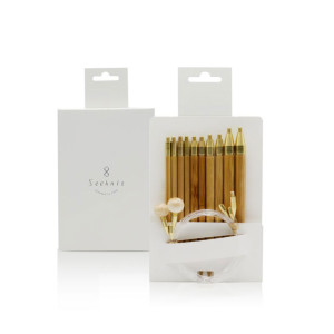 Koshitsu 14cm L Set 58870 - zestaw 5 par drutów wymiennych bambusowych