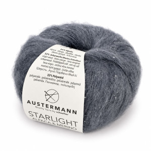 Włóczka Starlight Alpaca&Merino 07 szary ( Austermann )