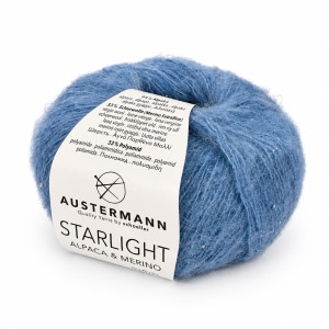 Włóczka Starlight Alpaca&Merino 04 błękitny ( Austermann )