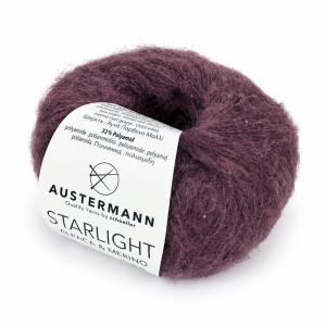 Włóczka Starlight Alpaca&Merino 03 śliwkowy ( Austermann )