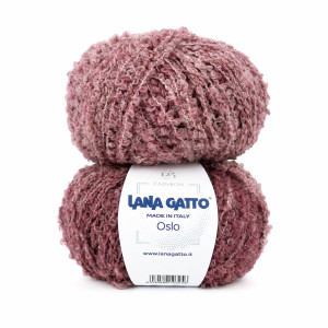 Włóczka Oslo 31114 Roso Antico Mix typu boucle
