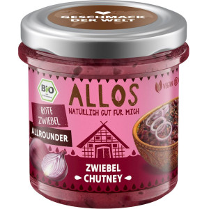 Allos Pasta kanapkowa chutney cebulowy bezglutenowa 140 g Bio - Żywność