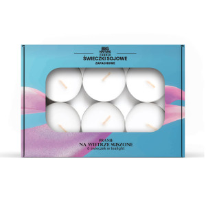 Świeczki sojowa zapachowa tealight Na wietrze suszone 60 g - świeca