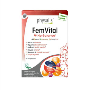 Physalis Tabletki na witalność dla kobiet (femvital) 60 szt. - suplement