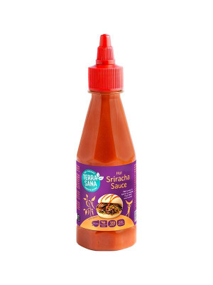Terrasana Sos z ostrej papryki chili sriracha bezglutenowy 250 g Bio - sos