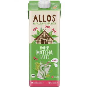 Allos Napój owsiany matcha latte 1 kg Bio - żywność