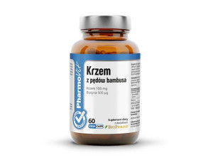 Pharmovit Krzem organiczny z pędów bambusa bezglutenowy 60 kaps. - suplement