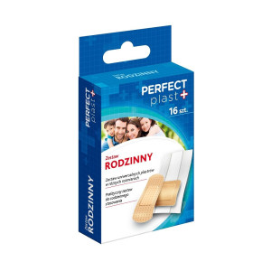 Perfect Plast Zestaw rodzinny uniwersalne plastry 16 szt.