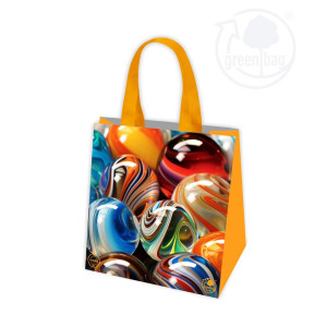 Gam Torba Pp wielokrotnego użytku Kolorowe Kulki 34X34X22cm  - torba