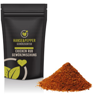 Chicken Rub BBQ Würzig Hähnchen Grill Gourmet ohne künstliche Zusätze Smoker Gewürz Geflügel Chicken Barbecue Hähnchen Steak Gewürz